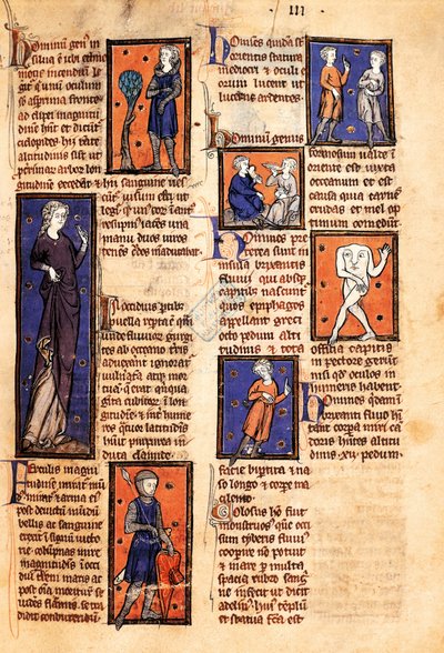 Ms 320 Fol.46r Monsters, de 
