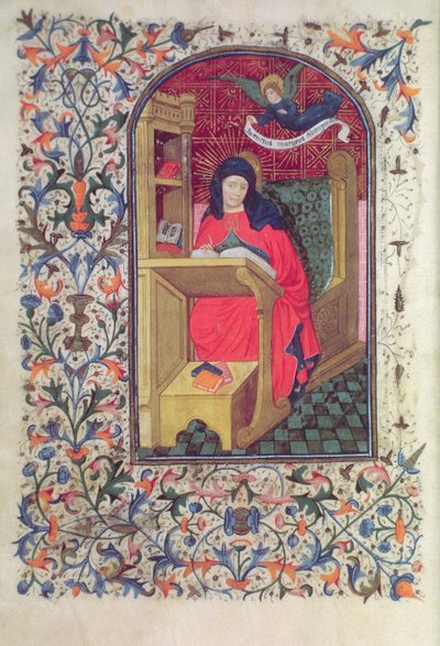 Ms Gen 288 f.266v Acadêmico, c.1460 de French School