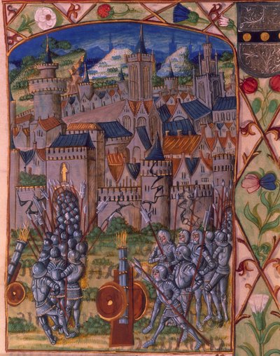 Sra. Royal 20 E.III fol.152v A Captura de Evreux, de 