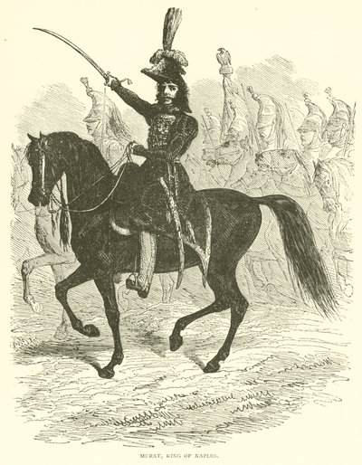 Murat, Rei de Nápoles (gravura) de French School