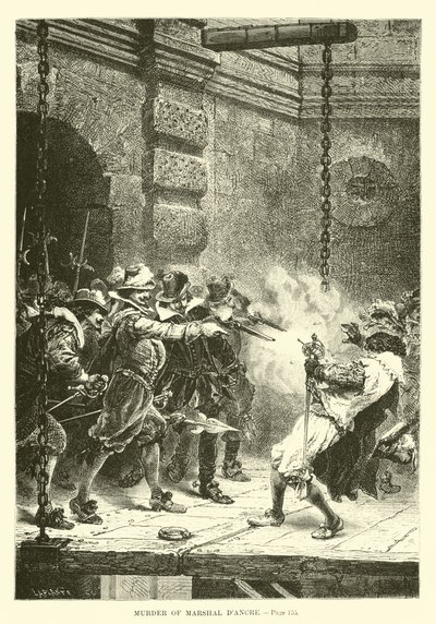 Assassinato do Marechal dAncre de French School