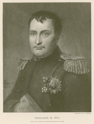 Napoleão em 1813 de French School