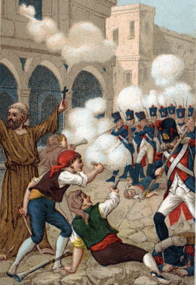Guerras Napoleónicas: O cerco de Saragoça (15 de Junho - 14 de Agosto de French School
