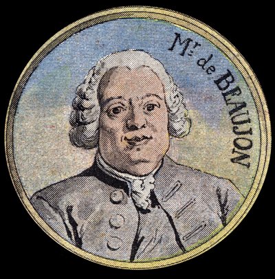 Nicolas Beaujon (1718-1786), financista e conselheiro francês. de French School