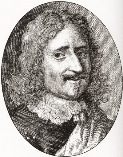 Nicolas V de Neufville de Villeroy, 1º duque de Villeroy, 1598 1685. nobre francês e marechal da França. Das horas livres publicadas 1908. de French School