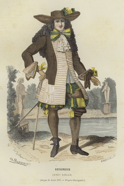 Nobre, 17o século de French School