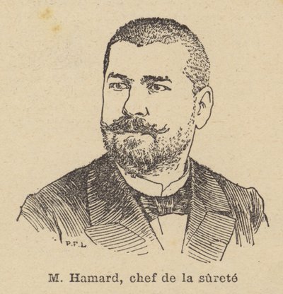 Octave Hamard, chefe da polícia de Paris de French School