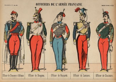 Oficiais do Exército Francês de French School