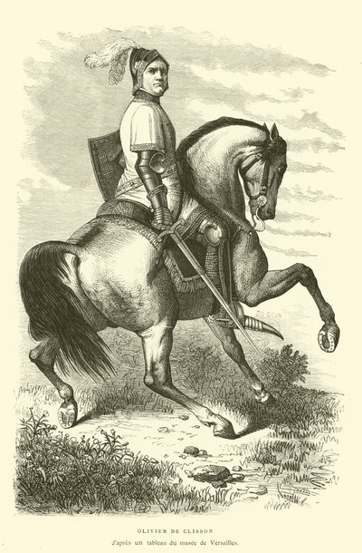 Olivier de Clisson (gravura) de French School