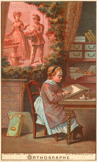 Ortografia (chromolitho) de French School