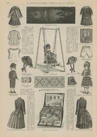 Página da La Mode Illustree de French School