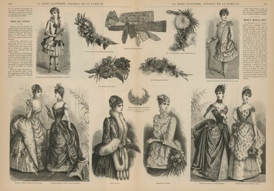 Página da La Mode Illustree de French School