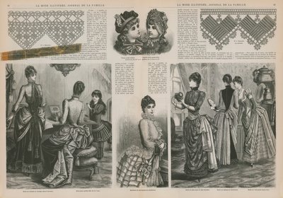 Página da La Mode Illustree de French School