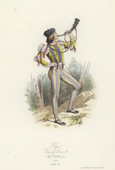 Página, reinado de Luís XII da França de French School