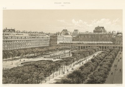 Palácio Real, 1880 de French School