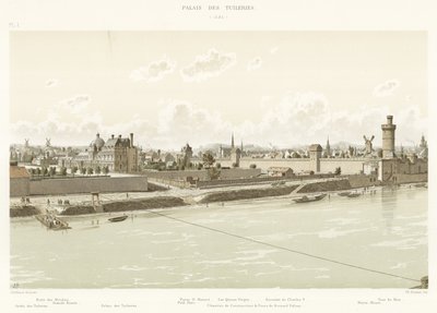Palácio das Tulherias, 1585 de French School