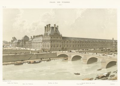 Palácio das Tulherias, 1690 de French School