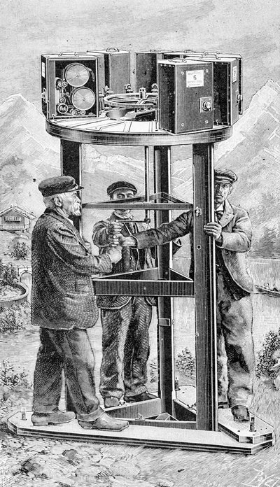 Panorâmica Cinéorama, 1896 de French School