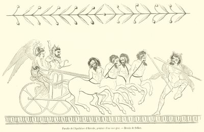 Paródia da Apoteose de Hércules (gravura) de French School