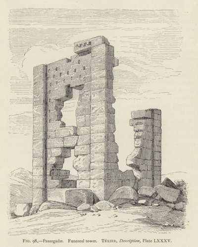 Pasárgada, torre funerária de French School