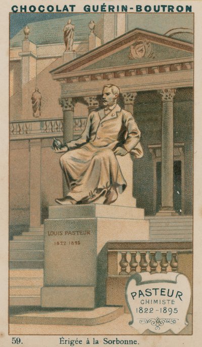 Pasteur, Químico, 1822-1895, Erigee na Sorbonne de French School
