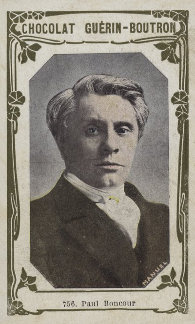 Paul Boncour (foto colorida) de French School