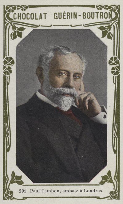 Paul Cambon, embaixador em Londres (foto colorida) de French School