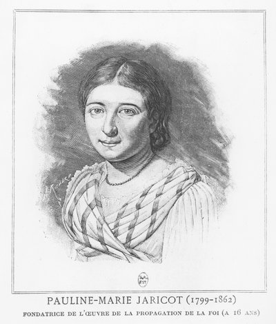 Pauline Jaricot (gravura) de French School