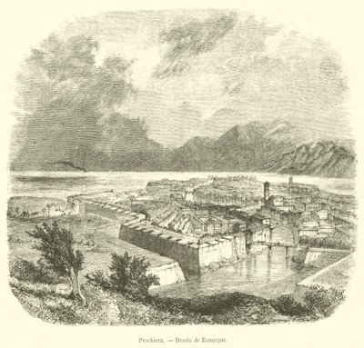 Peschiera (gravura) de French School