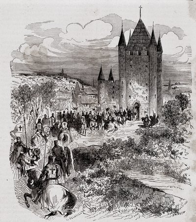 Philippe le Bel, não acreditando ser seguro, veio refugiar-se na Torre do Templo - em "Paris através dos séculos" de H. Gourdon de Kenouillac, ed. F. Roy, imposto. Chanaine & fils, Volume I de French School