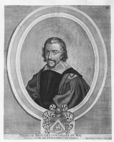 Pierre Broussel (gravura) de French School