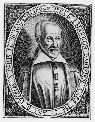 Pierre Charron (gravura) de French School