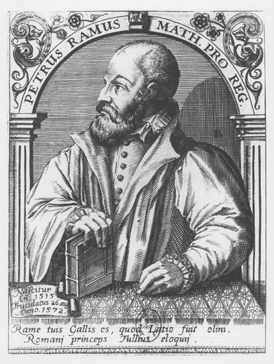 Pierre Ramus (gravura) de French School