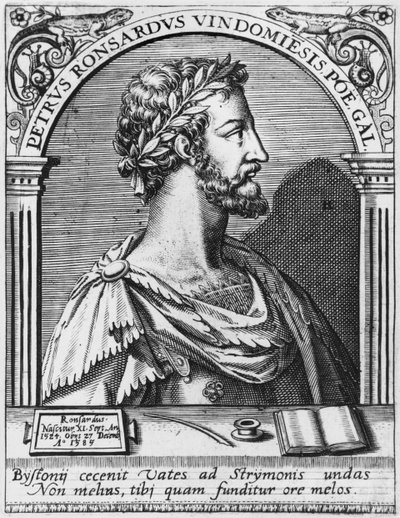 Pierre de Ronsard (1524-1585) de French School