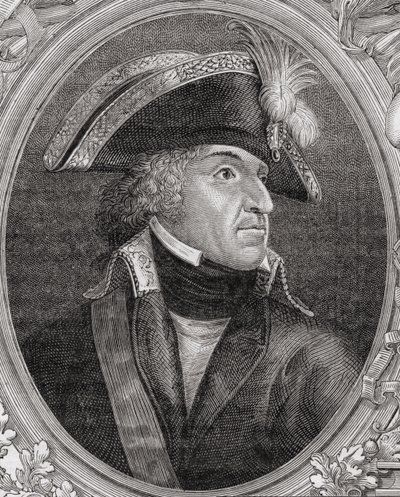 Pierre de Ruel (1752-1821) Marquês de Beurnonville, de "História da Revolução Francesa" por Louis Blanc (1811-82) gravado por Pannemaker (n.1822) 1847-62 de French School