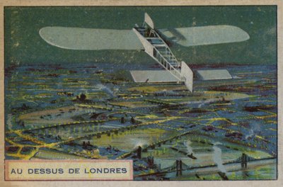 Avião sobre Londres de French School