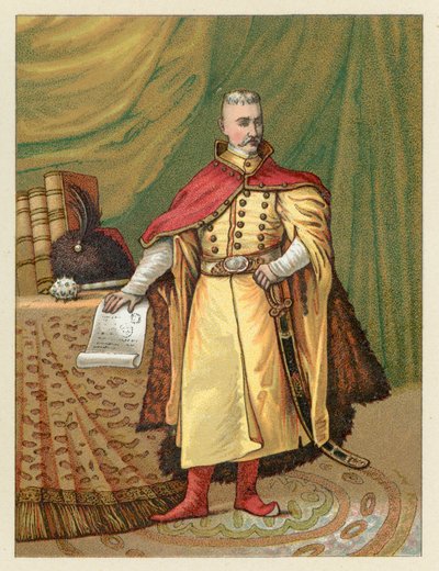 Traje da Polônia de French School