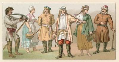 Traje da Polônia de French School
