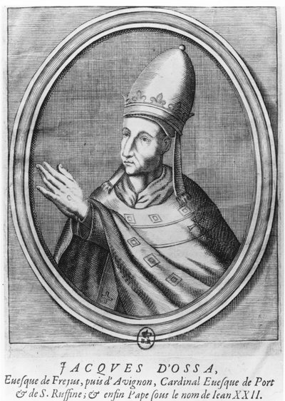 Papa João XXII (gravura) de French School