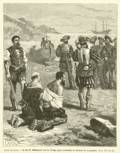 Port-Famine (gravura) de French School