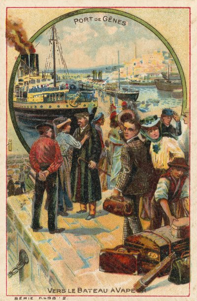 Porto de Gênova, Itália de French School