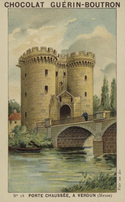 Porte Chaussee, em Verdun, Meuse de French School