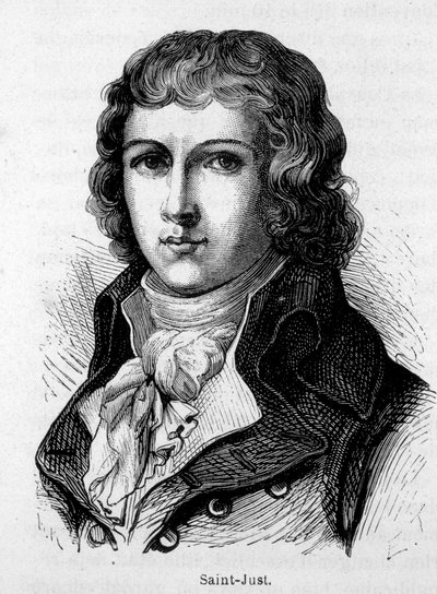 Retrato de São Justos (Saint-Just de French School