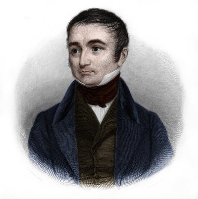 Retrato de Adolphe Thiers (1797-1877), político e historiador francês. in "Livro dos Oradores" de Louis de Cormenin Timon. 1842. Coleção privada. de French School