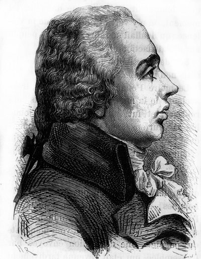 Retrato de Adrien Marie Legendre, matemático francês (1752 -1833). de French School