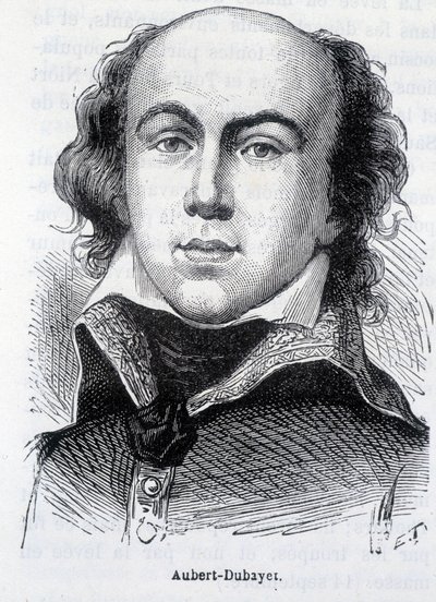 Retrato de Annibal Aubert Dubayet (1759-1797), militar e político da Revolução Francesa - in "L