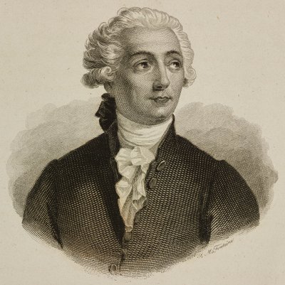 Retrato de Antoine-Laurent Lavoisier (Paris de French School