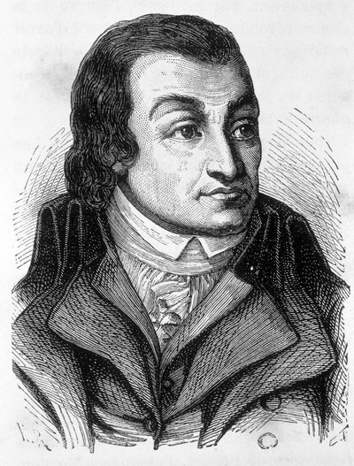 Retrato de Antoine Quentin Fouquier Tinville (1746-1795), magistrado e político francês - em "L