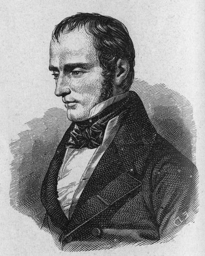 Retrato de Bichat - em "Album of Science; illustrious scientists; Great discovery" 1896. de French School