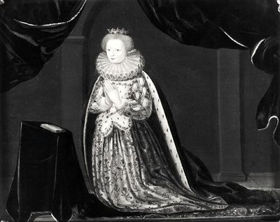 Retrato de Catarina de Cleves (1417-1779) Duquesa de Guise de French School